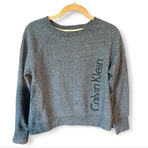 Calvin Klein Gray Crew Neck Sweater
